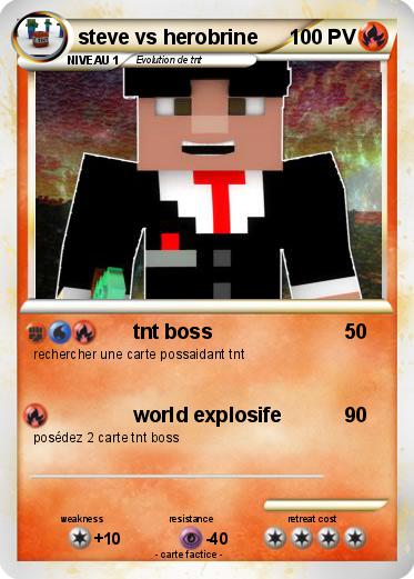 Pokemon steve vs herobrine