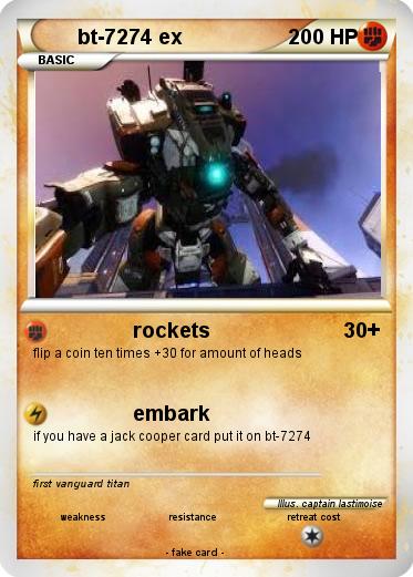 Pokemon bt-7274 ex
