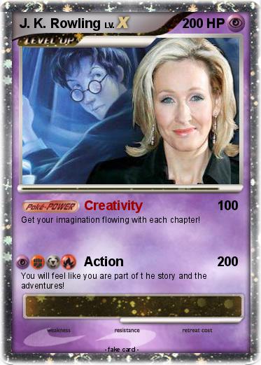 Pokemon J. K. Rowling