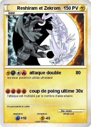 Pokemon Reshiram et Zekrom