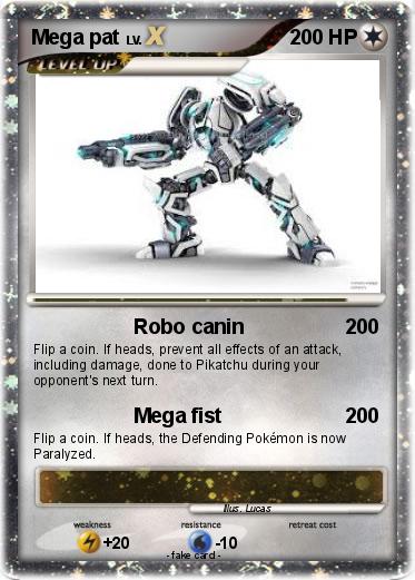 Pokemon Mega pat