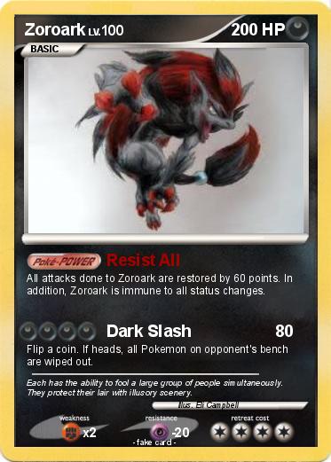 Pokemon Zoroark