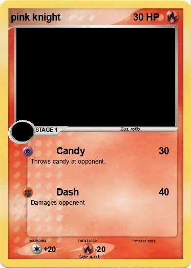 Pokemon pink knight