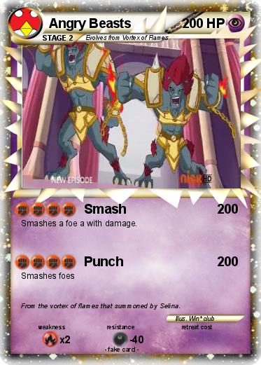 Pokemon Angry Beasts