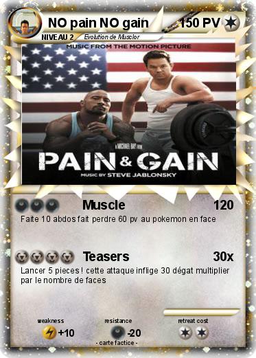 Pokemon NO pain NO gain