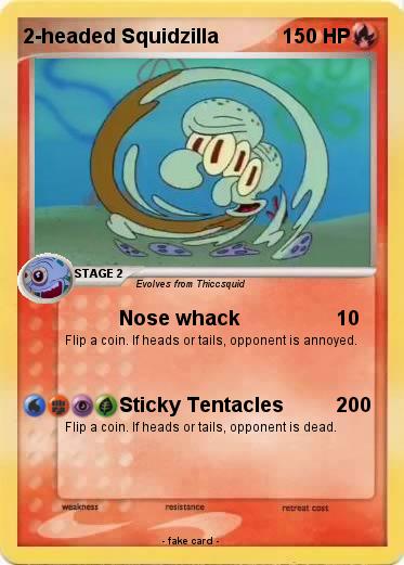 Pokemon 2-headed Squidzilla