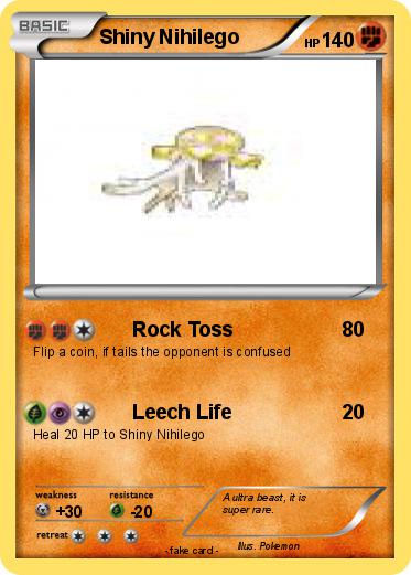 Pokemon Shiny Nihilego