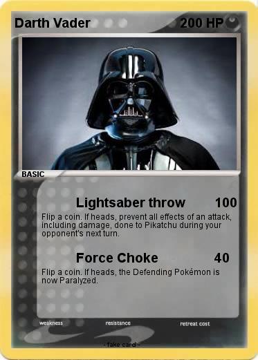 Pokemon Darth Vader