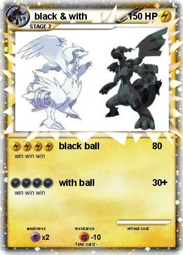 Pokemon black & with
