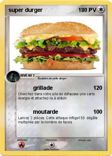 Pokemon super durger