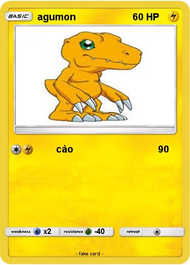 Pokemon agumon