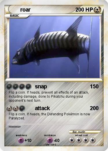 Pokemon roar