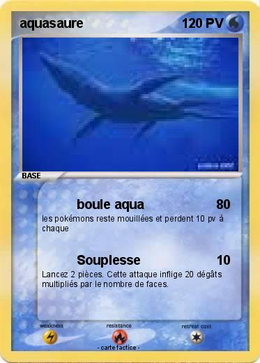 Pokemon aquasaure