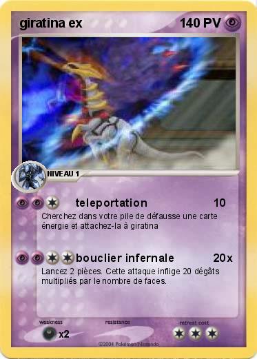 Pokemon giratina ex