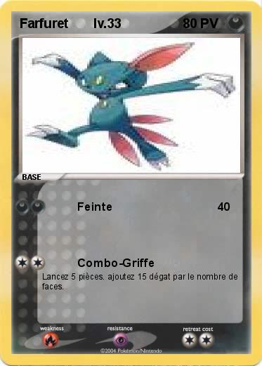 Pokemon Farfuret       lv.33