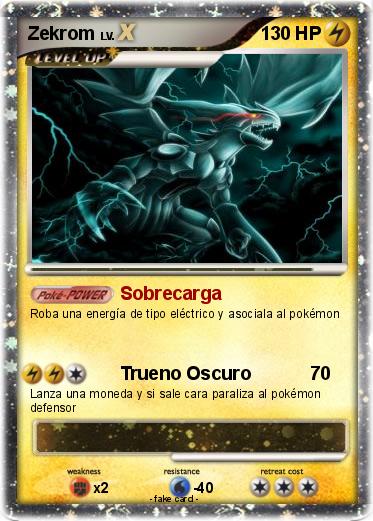 Pokemon Zekrom