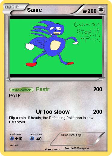 Pokemon Sanic