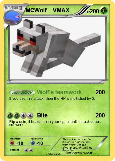 Pokemon MCWolf    VMAX