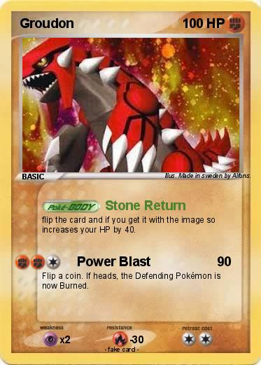 Pokemon Groudon