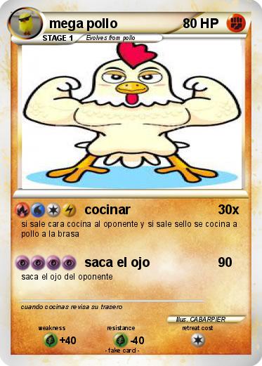 Pokemon mega pollo