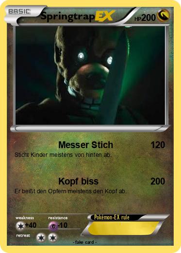 Pokemon Springtrap