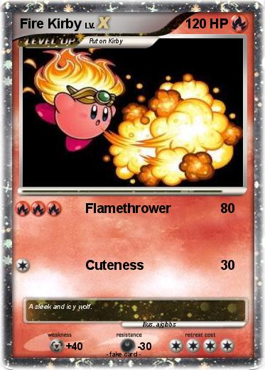 Pokemon Fire Kirby