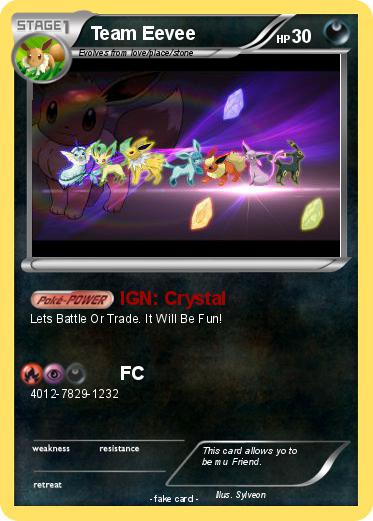 Pokemon Team Eevee