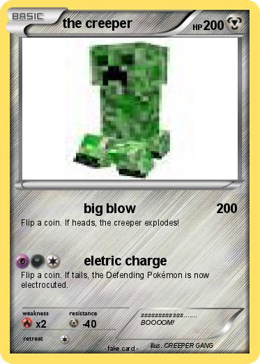 Pokemon the creeper