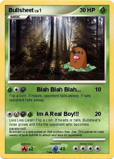Pokemon Bullsheet
