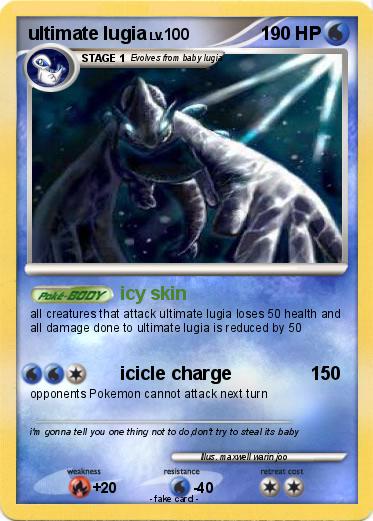 Pokemon ultimate lugia