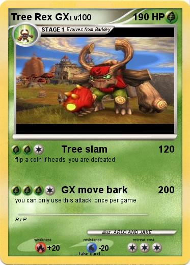 Pokemon Tree Rex GX