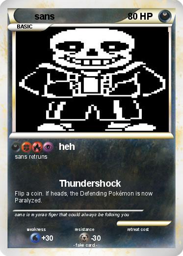 Pokemon sans