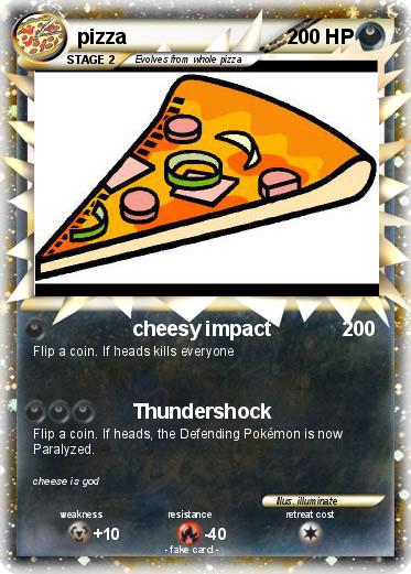Pokemon pizza