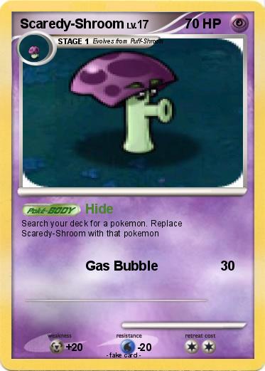 Pokemon Scaredy-Shroom