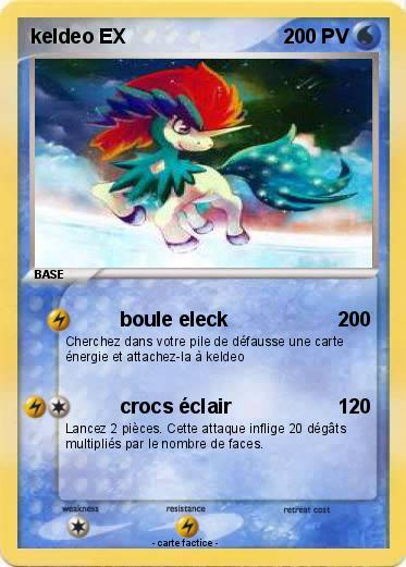 Pokemon keldeo EX