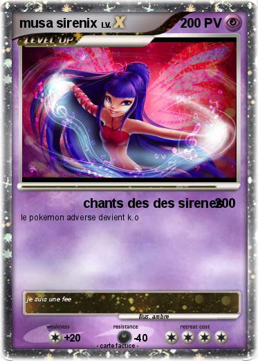 Pokemon musa sirenix