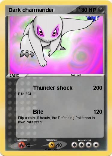 Pokemon Dark charmander