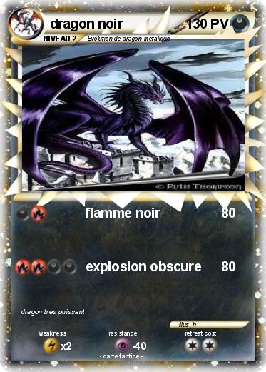 Pokemon dragon noir