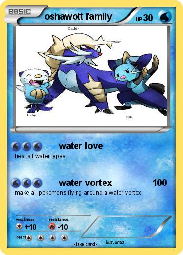 Pokemon oshawott family