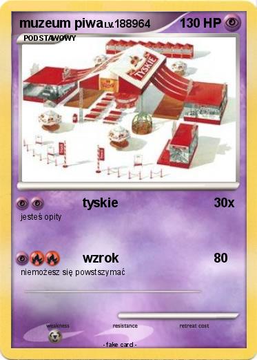 Pokemon muzeum piwa