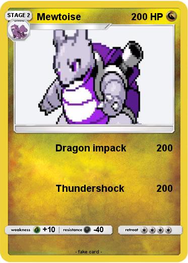 Pokemon Mewtoise