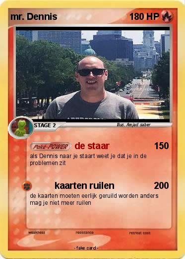 Pokemon mr. Dennis