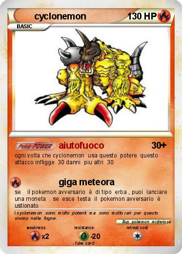 Pokemon cyclonemon