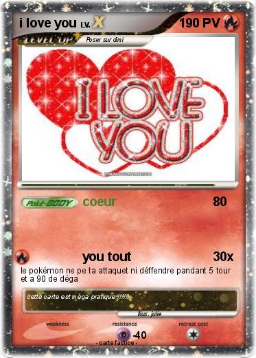 Pokemon i love you