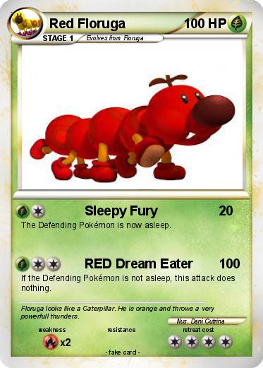Pokemon Red Floruga