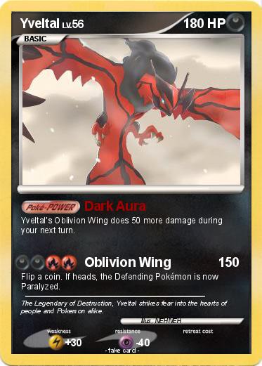 Pokemon Yveltal