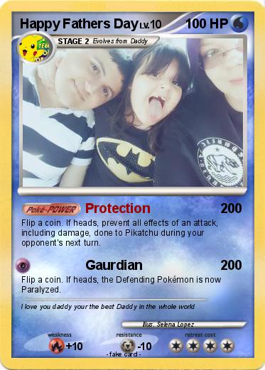 Pokemon Happy Fathers Day