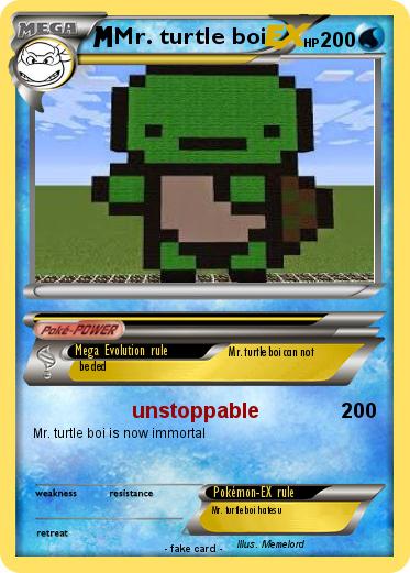 Pokemon Mr. turtle boi