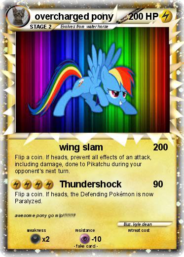 Pokemon overcharged pony