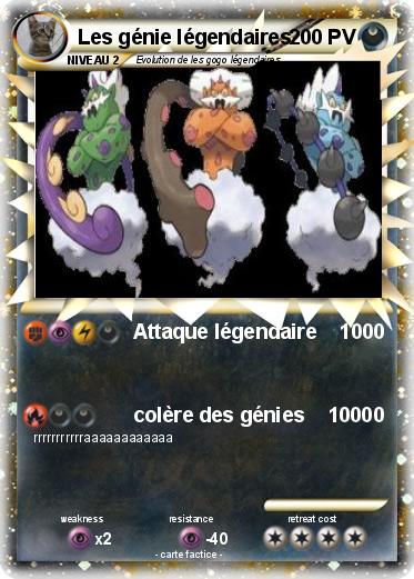 Pokemon Les génie légendaires